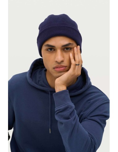 SOL-01664-SOL'S PITTSBURGH - SOLID-COLOUR BEANIE WITH CUFFED DESIGN